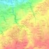 Mapa topográfico Kersquivit, altitud, relieve