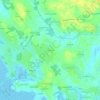 Mapa topográfico Cambéniac, altitud, relieve