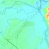 Mapa topográfico Purok 1, altitud, relieve