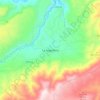 Mapa topográfico La Argentina, altitud, relieve