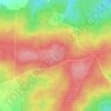 Mapa topográfico Signal d'Ecouves, altitud, relieve