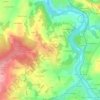 Mapa topográfico Le Clos, altitud, relieve