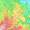 Mapa topográfico 52393, altitud, relieve