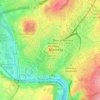 Mapa topográfico Passeig i Rodalia, altitud, relieve