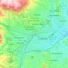 Mapa topográfico Río Tomebamba, altitud, relieve