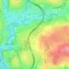 Mapa topográfico Ballinglanna, altitud, relieve