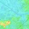 Mapa topográfico Poblacion, altitud, relieve