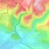 Mapa topográfico Estavar, altitud, relieve