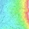 Mapa topográfico La Ladera, altitud, relieve