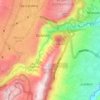 Mapa topográfico Itchimbia, altitud, relieve