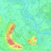 Mapa topográfico 46509, altitud, relieve