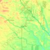 Mapa topográfico Enokanqui, altitud, relieve