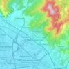 Mapa topográfico Sesto Fiorentino, altitud, relieve
