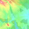 Mapa topográfico Peque, altitud, relieve