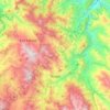 Mapa topográfico Hacarí, altitud, relieve