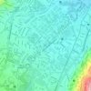 Mapa topográfico Solanda, altitud, relieve