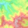 Mapa topográfico Riocereixa, altitud, relieve