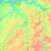 Mapa topográfico Acará, altitud, relieve