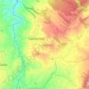 Mapa topográfico Gachantivá, altitud, relieve