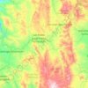Mapa topográfico San Pedro y San Pablo Teposcolula, altitud, relieve