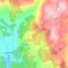 Mapa topográfico Niveiro, altitud, relieve