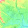 Mapa topográfico Nuevo Paraíso, altitud, relieve