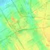 Mapa topográfico Llavallol, altitud, relieve