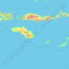 Mapa topográfico Savu Sea Maritime National Park, altitud, relieve