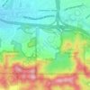 Mapa topográfico Rolling Oaks Ranch, altitud, relieve