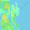 Mapa topográfico Skarpö, altitud, relieve