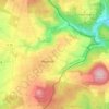 Mapa topográfico Manrode, altitud, relieve