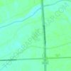 Mapa topográfico Ruecas, altitud, relieve