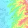 Mapa topográfico Casacará, altitud, relieve