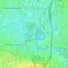Mapa topográfico Milwaukee River, altitud, relieve
