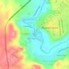 Mapa topográfico Genil, altitud, relieve
