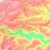 Mapa topográfico Ipiales, altitud, relieve