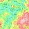 Mapa topográfico Sogamoso, altitud, relieve