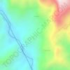 Mapa topográfico Buenavista, altitud, relieve