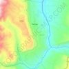 Mapa topográfico Palmar, altitud, relieve