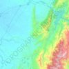 Mapa topográfico San Vicente de Chucurí, mapa de relieve, mapa de altitud