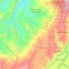 Mapa topográfico La Paz, altitud, relieve